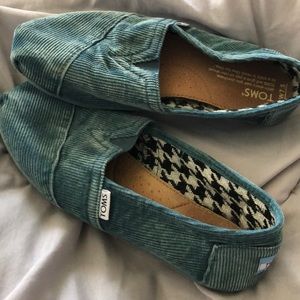 Gently used corduroy Toms